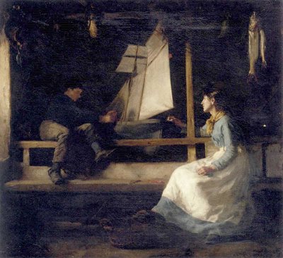 Constructores de Barcos de Henry Scott Tuke